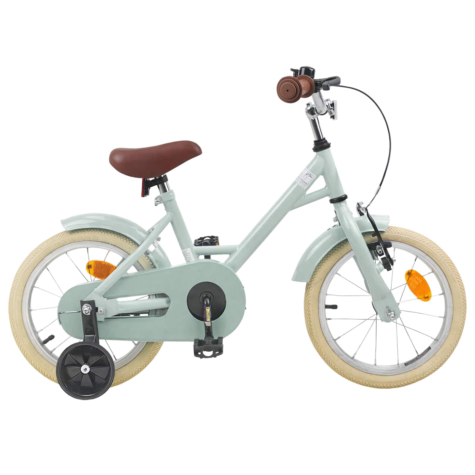 Børnecykel 12 tommer til 2-4 år gamle Lys grøn billede