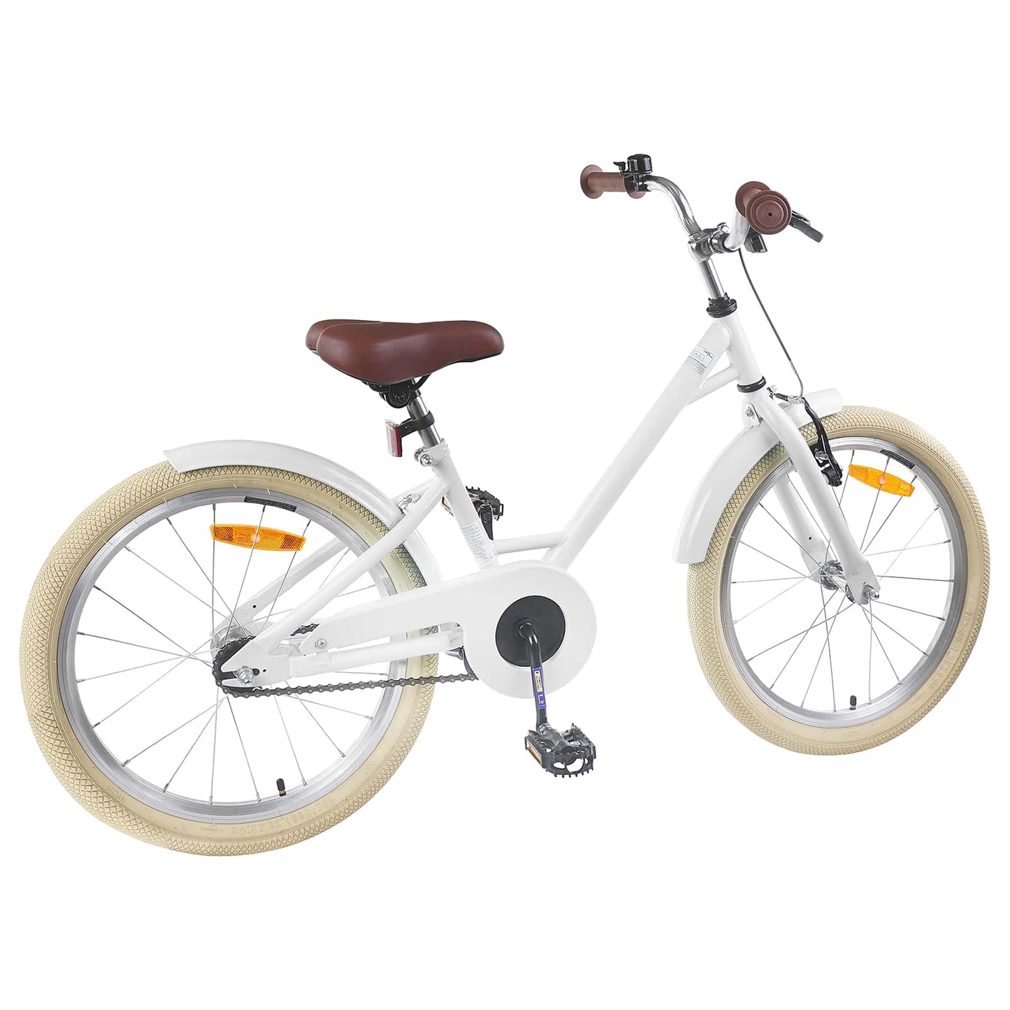 Børnecykel 22 tommer til 7-12 år gammel Hvid