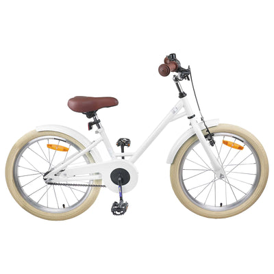 Børnecykel 22 tommer til 7-12 år gammel Hvid
