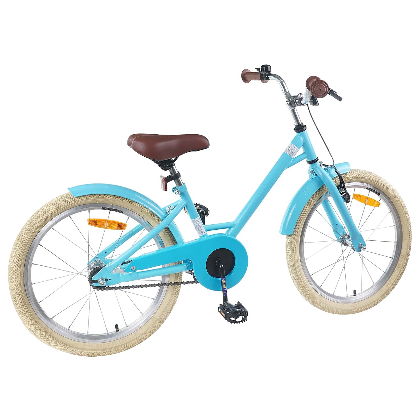 Børnecykel 20 tommer til børn i alderen 6-11 år Lyseblå