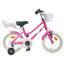 Børnecykel 16 tommer til 4-6 år gamle Mørk pink