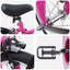 Børnecykel 12 tommer til 2-4 år gamle Pink og Sort