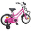 Børnecykel 14 tommer anbefalet til 3-5 år gammel Pink og Sort