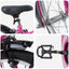 Børnecykel 18 tommer til 5-7 år gammel Pink og Sort