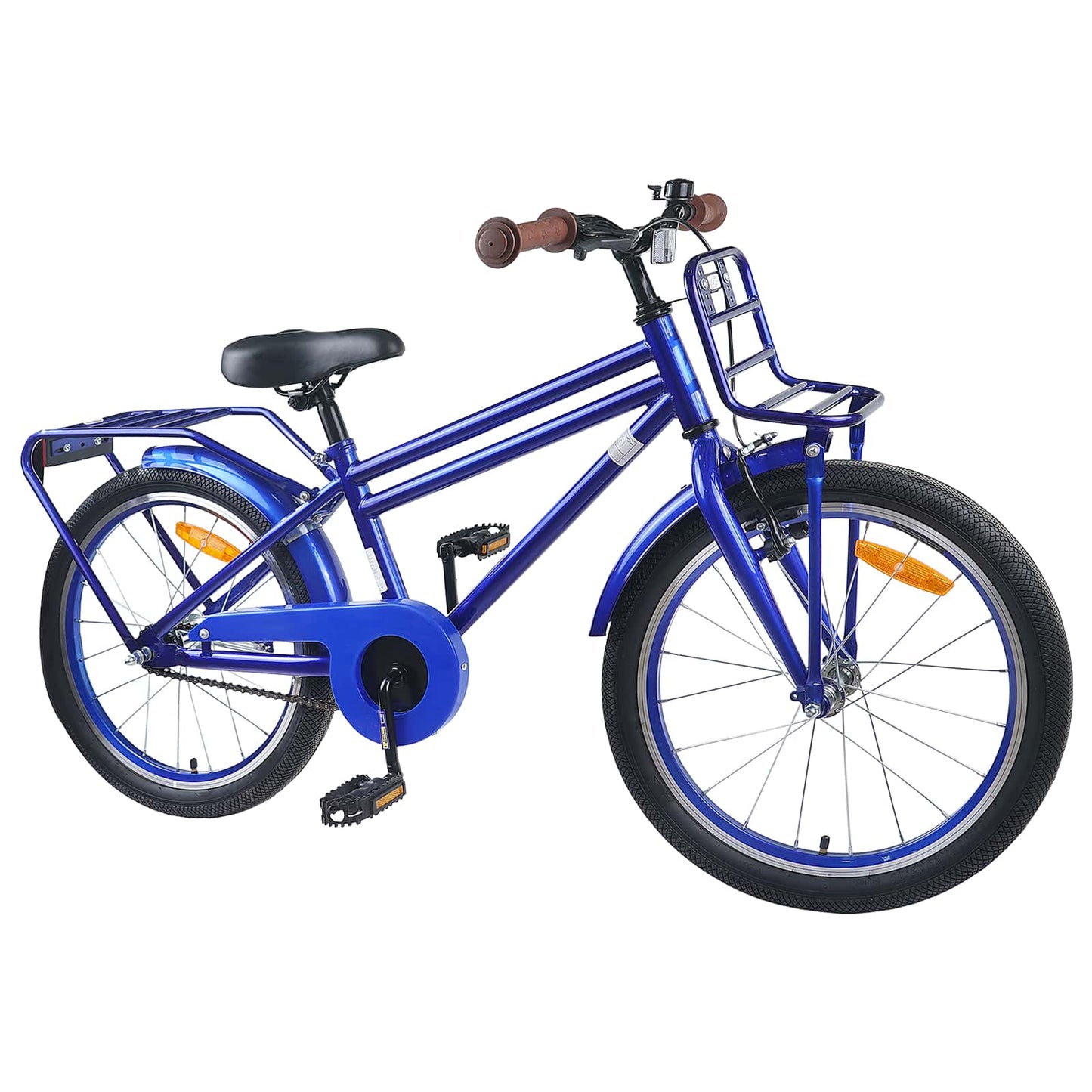 Børnecykel 20 tommer til børn i alderen 6-11 år Mørk blå