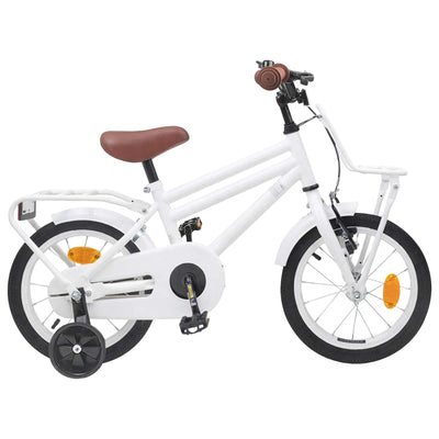 Børnecykel 12 tommer til 2-4 år gamle Hvid