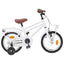 Børnecykel 14 tommer anbefalet til 3-5 år gammel Hvid