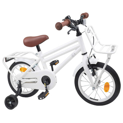 Børnecykel 16 tommer til 4-6 år gamle Hvid