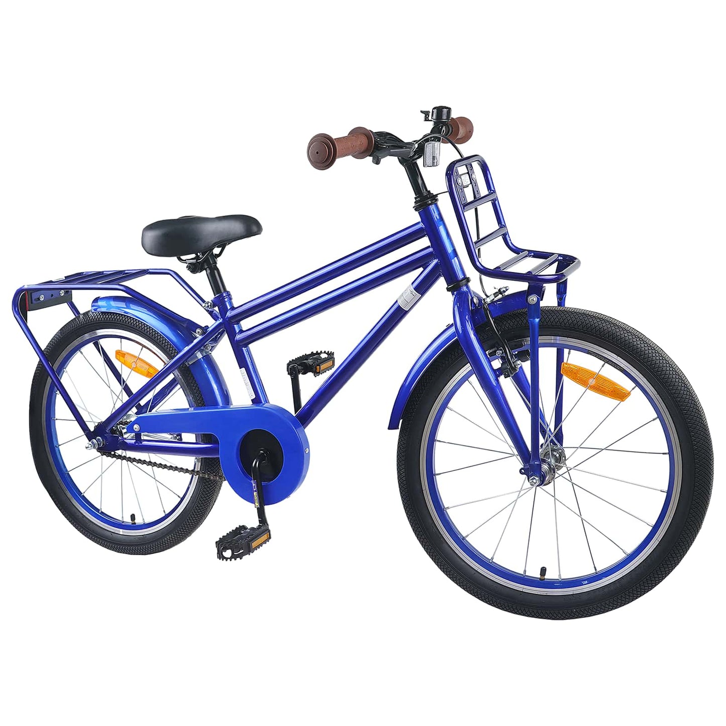 Børnecykel 20 tommer til børn i alderen 6-11 år Mørk blå