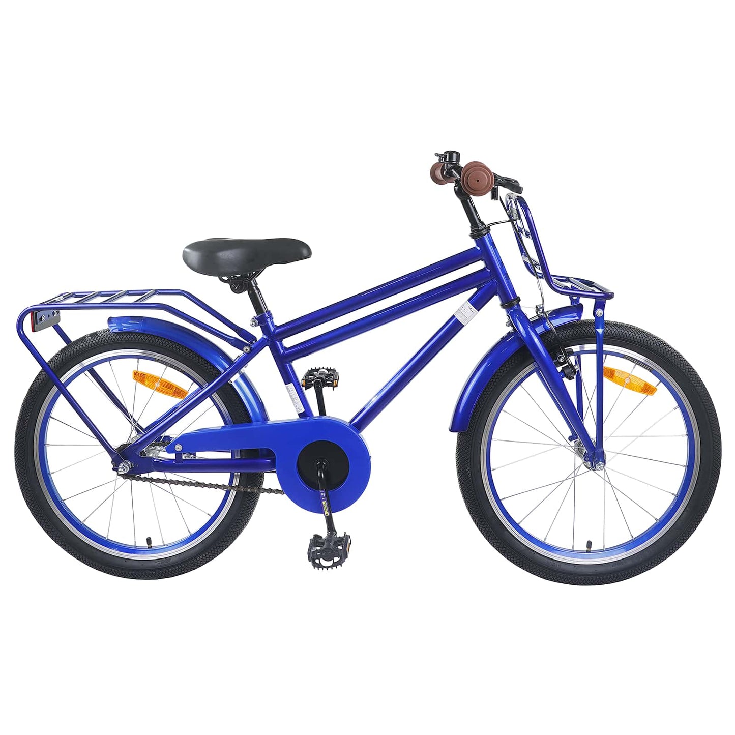 Børnecykel 20 tommer til børn i alderen 6-11 år Mørk blå