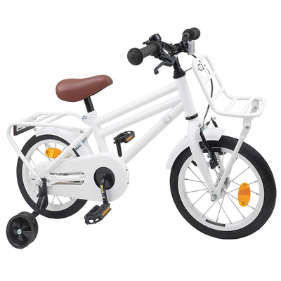 Børnecykel 12 tommer til 2-4 år gamle Hvid