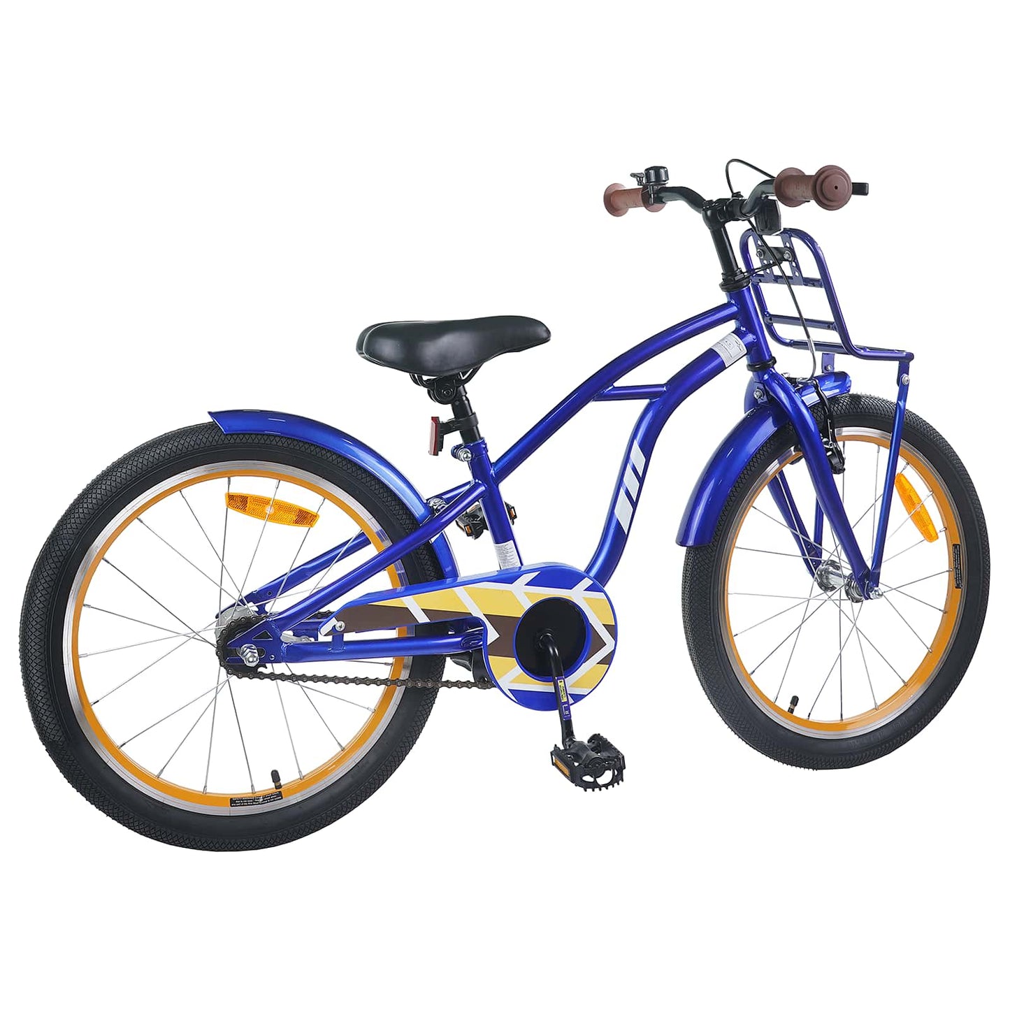 Børnecykel 20 tommer til børn i alderen 6-11 år Mørk blå