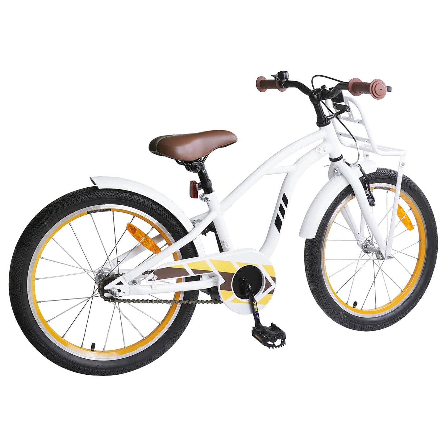 Børnecykel 22 tommer til 7-12 år gammel Hvid