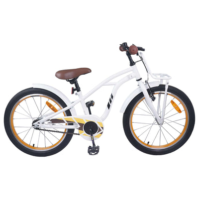 Børnecykel 22 tommer til 7-12 år gammel Hvid