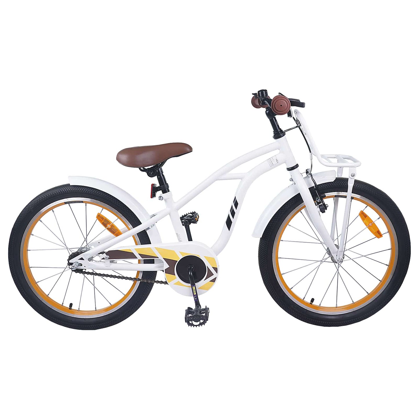 Børnecykel 22 tommer til 7-12 år gammel Hvid