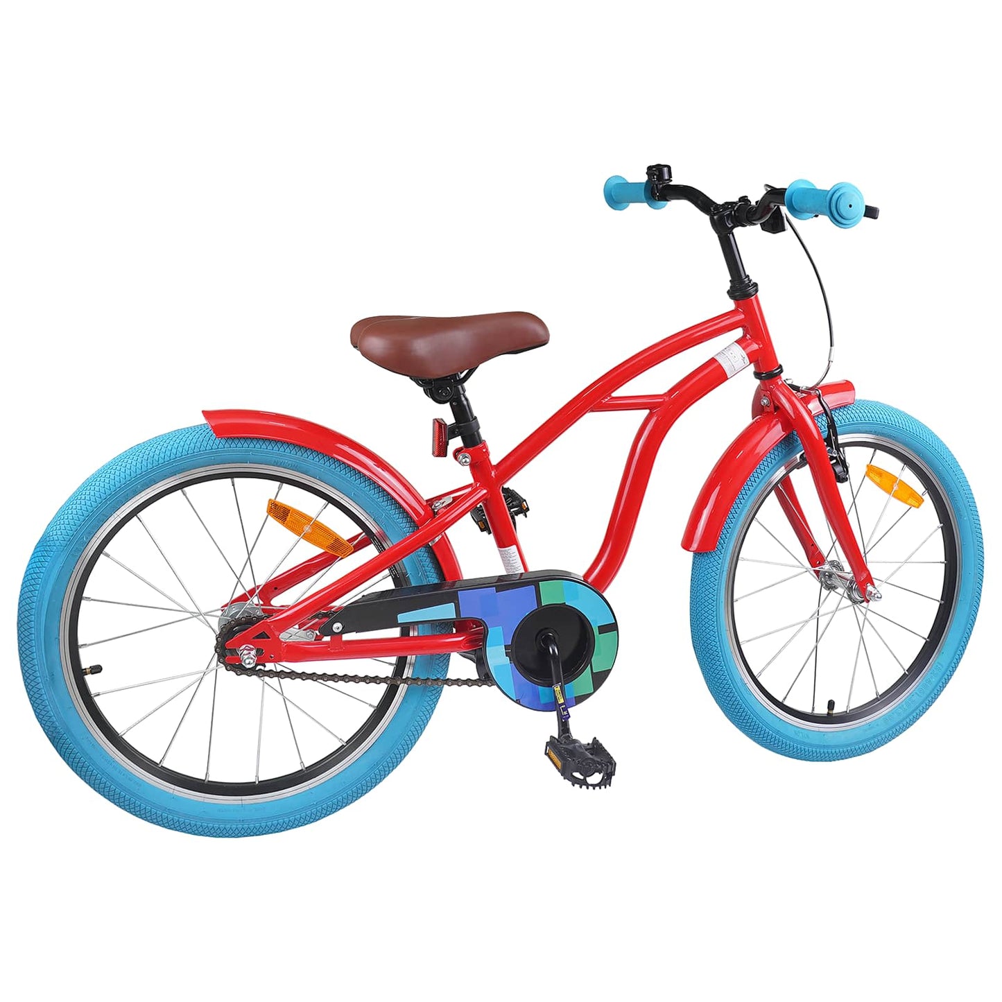 Børnecykel 22 tommer til 7-12 år gammel Rød