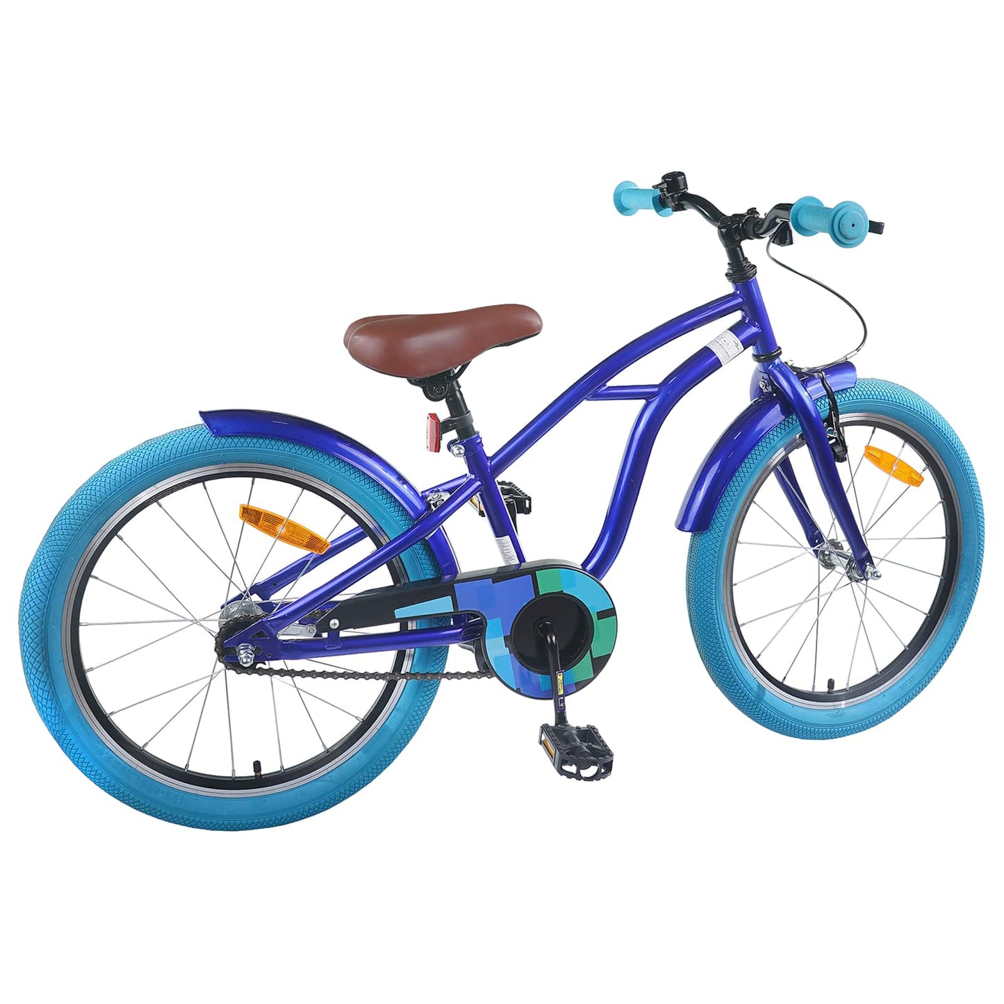 Børnecykel 20 tommer til børn i alderen 6-11 år Mørk blå