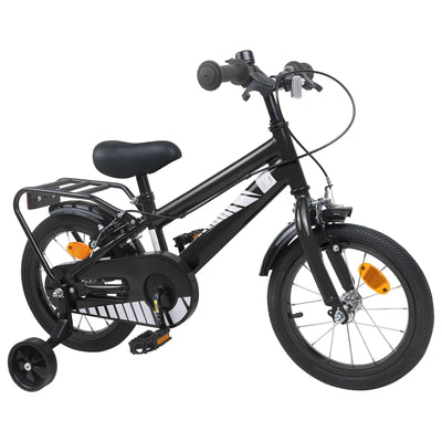 Børnecykel 12 tommer til 2-4 år gamle Sort