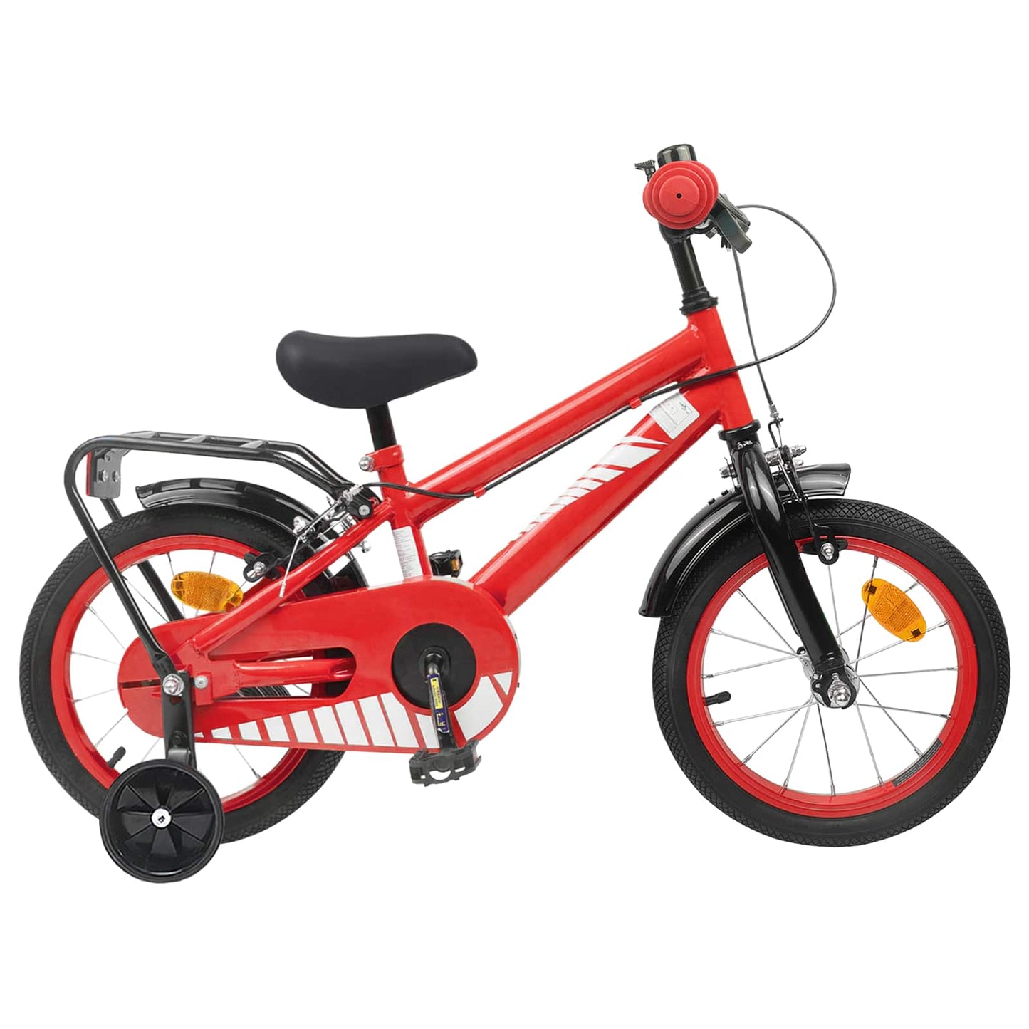 Børnecykel 14 tommer anbefalet til 3-5 år gammel Rød