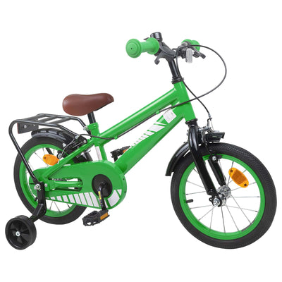 Børnecykel 12 tommer til 2-4 år gamle Grøn