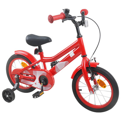 Børnecykel 12 tommer til 2-4 år gamle Rød