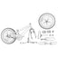 Børnecykel 20 tommer 6-Speed til børn i alderen 6-11 år Rød