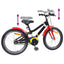 Børnecykel 20 tommer til børn i alderen 6-11 år Sort rød