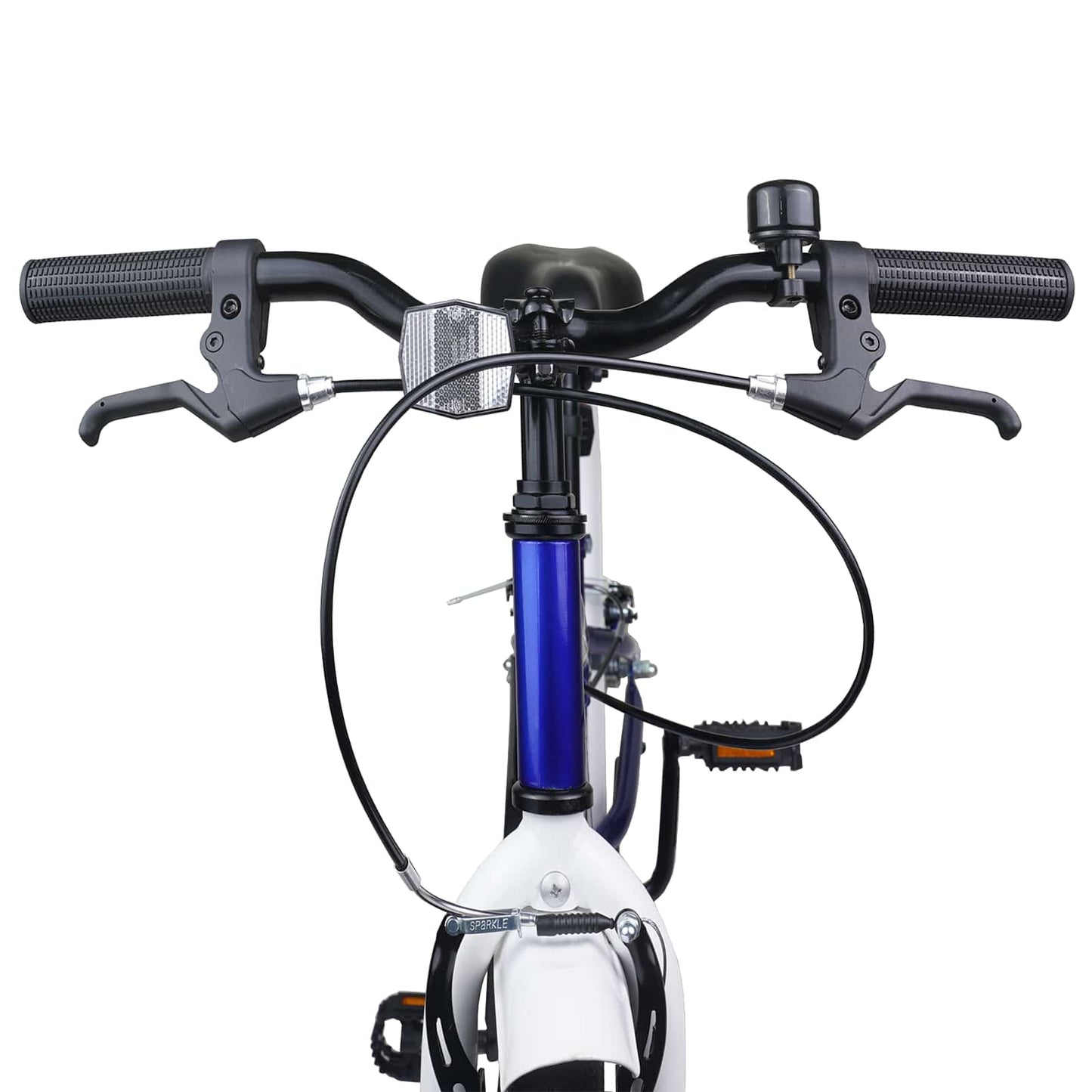 Børnecykel 20 tommer til børn i alderen 6-11 år Blå hvid
