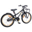 Børnecykel 18 tommer til 5-7 år gammel Orange Sort