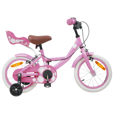 Børnecykel 12 tommer til 2-4 år gamle Lys pink
