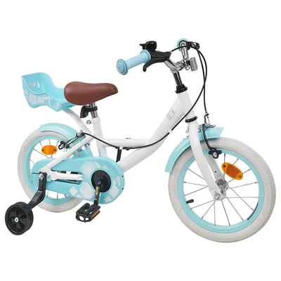 Børnecykel 16 tommer til 4-6 år gamle Hvid
