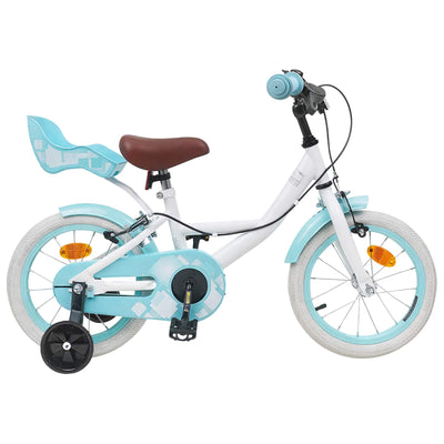 Børnecykel 16 tommer til 4-6 år gamle Hvid