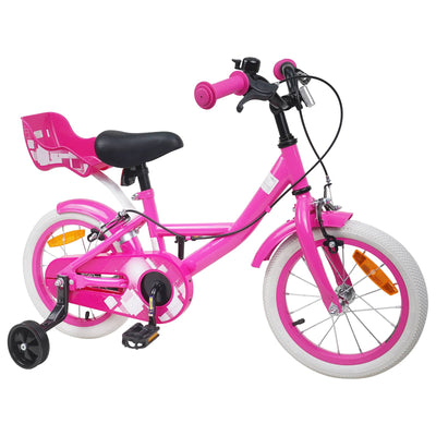 Børnecykel 12 tommer til 2-4 år gamle Lyserød