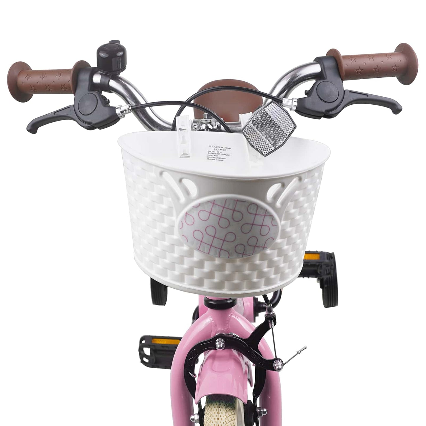Børnecykel 12 tommer til 2-4 år gamle Lys pink