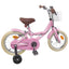 Børnecykel 12 tommer til 2-4 år gamle Lys pink
