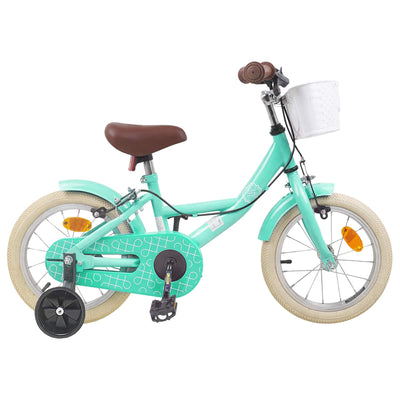 Børnecykel 12 tommer til 2-4 år gamle Havgrøn