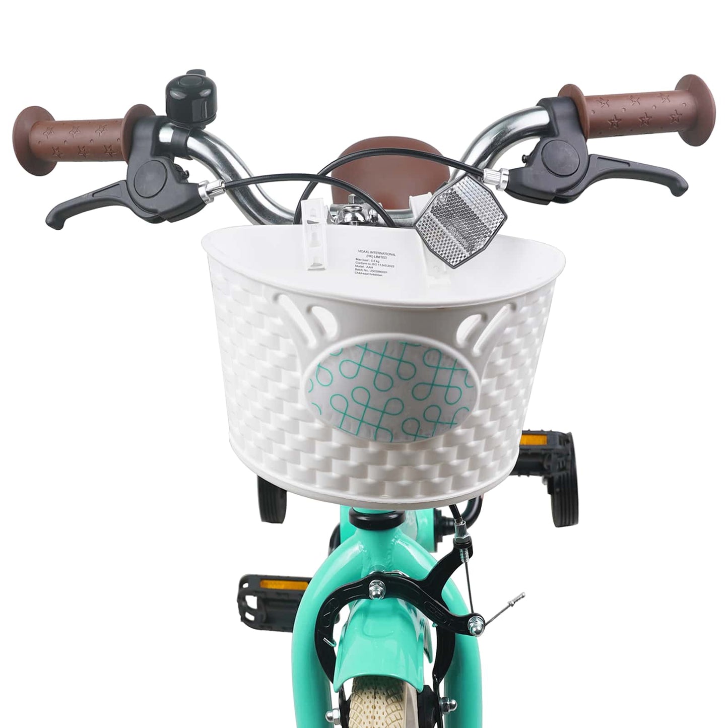 Børnecykel 14 tommer anbefalet til 3-5 år gammel Havgrøn