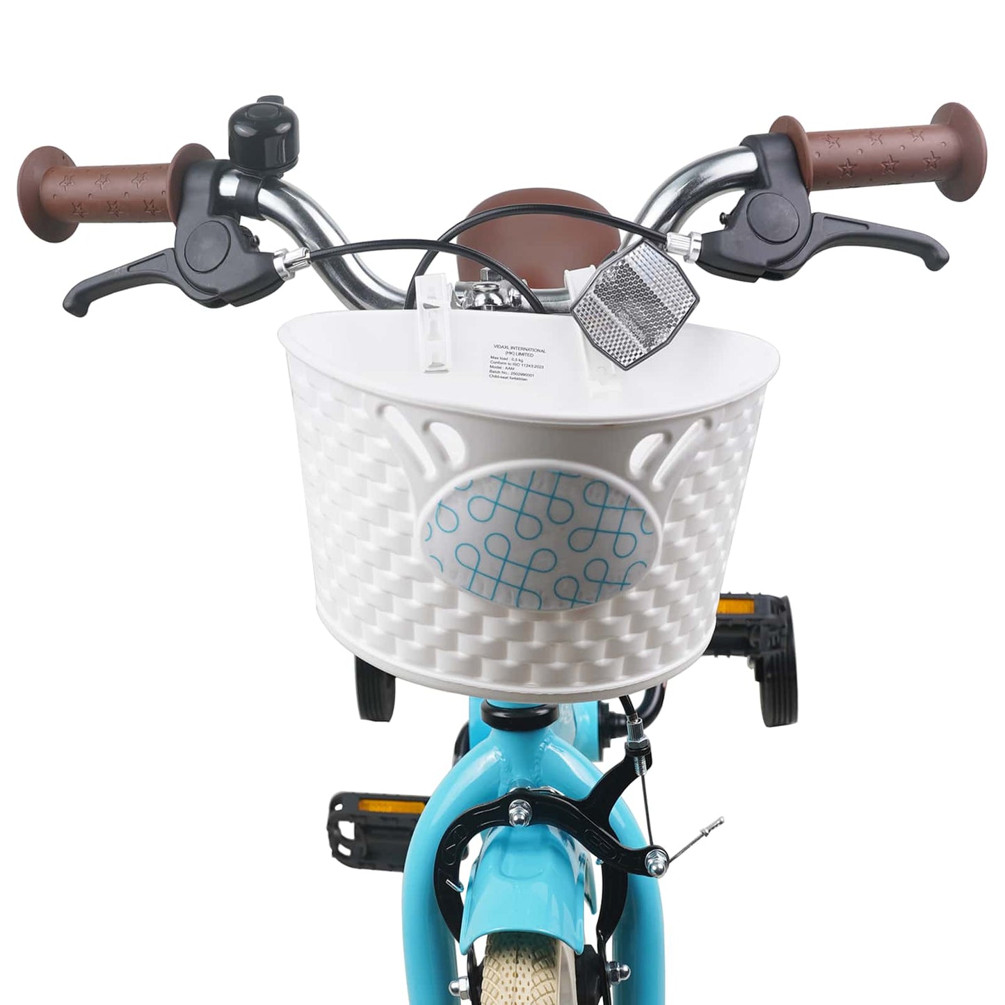 Børnecykel 12 tommer til 2-4 år gamle Lyseblå