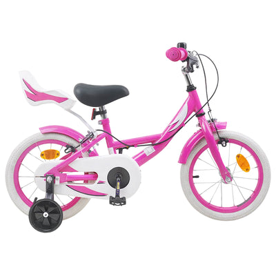 Børnecykel 12 tommer til 2-4 år gamle Lyserød