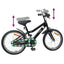 Børnecykel 18 tommer til 5-7 år gammel Sort