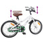 Børnecykel 18 tommer til 5-7 år gammel Hvid