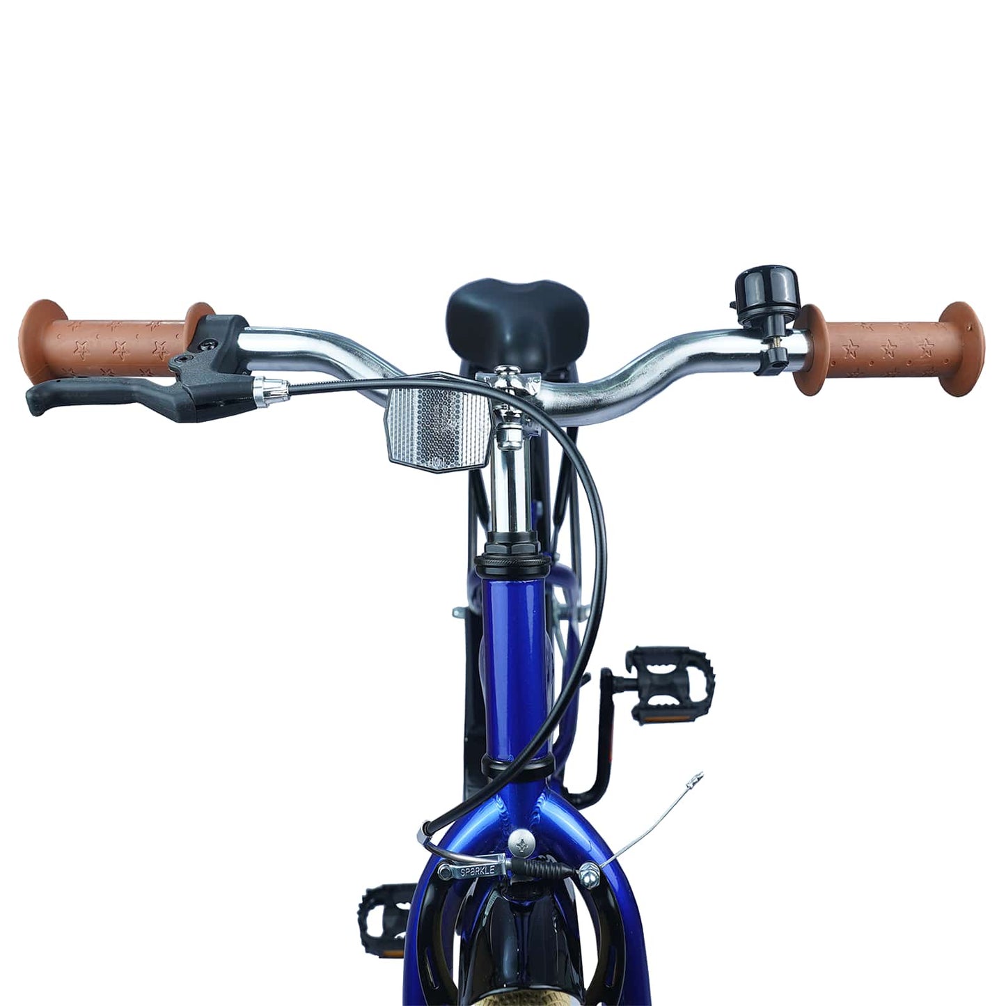 Børnecykel 20 tommer til børn i alderen 6-11 år Mørk blå
