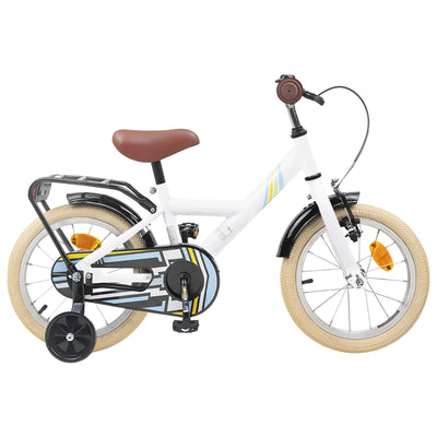 Børnecykel 12 tommer til 2-4 år gamle Hvid