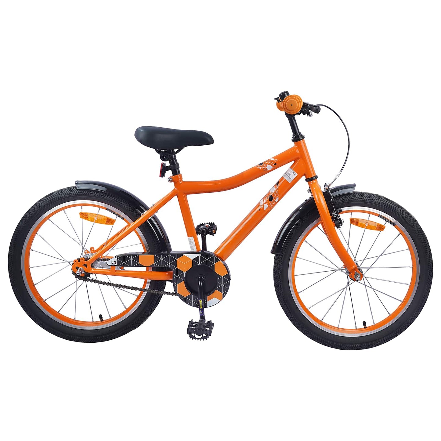 Børnecykel 20 tommer til børn i alderen 6-11 år Orange