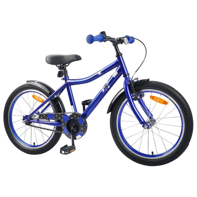 Børnecykel 20 tommer til børn i alderen 6-11 år Mørk blå
