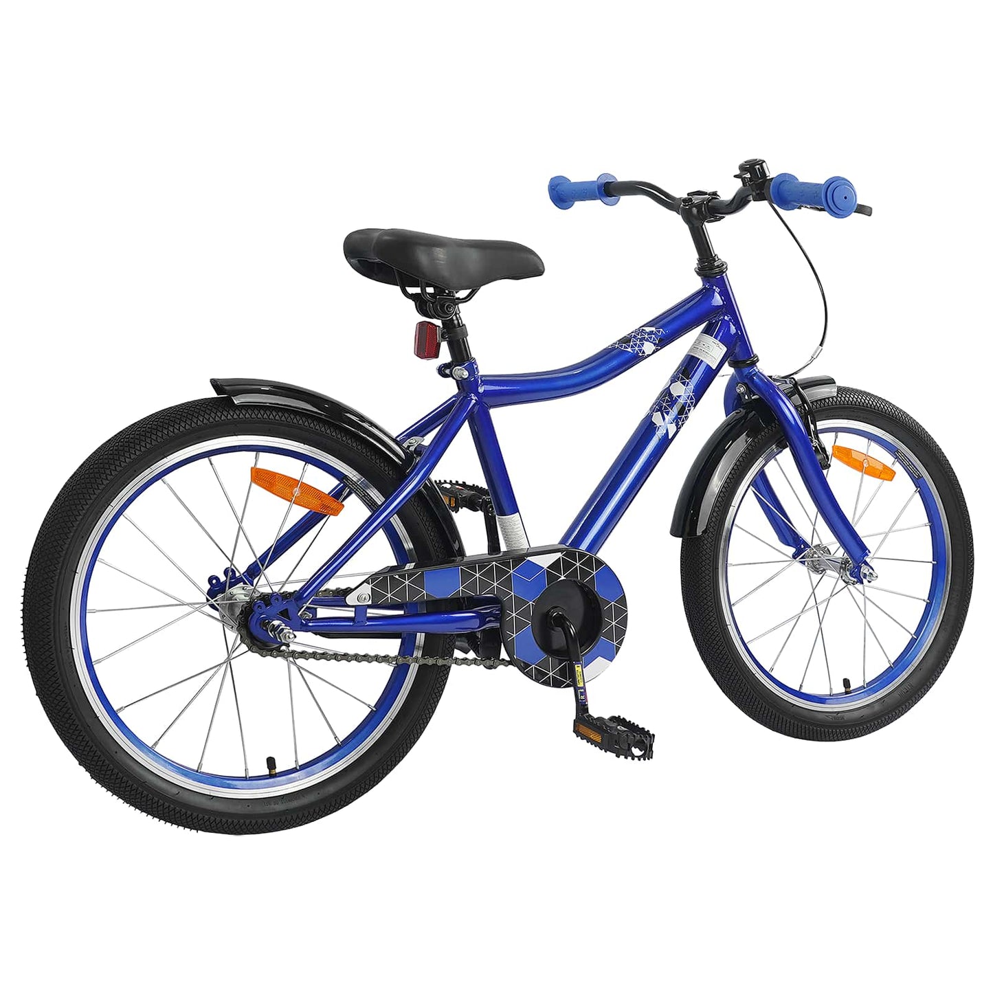 Børnecykel 20 tommer til børn i alderen 6-11 år Mørk blå