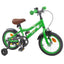 Børnecykel 12 tommer til 2-4 år gamle Grøn