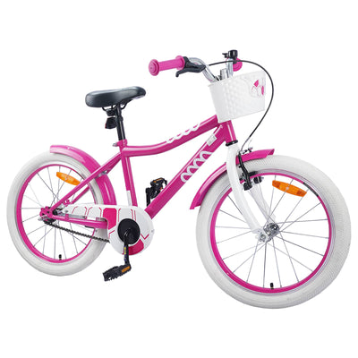Børnecykel 20 tommer til børn i alderen 6-11 år Lyserød