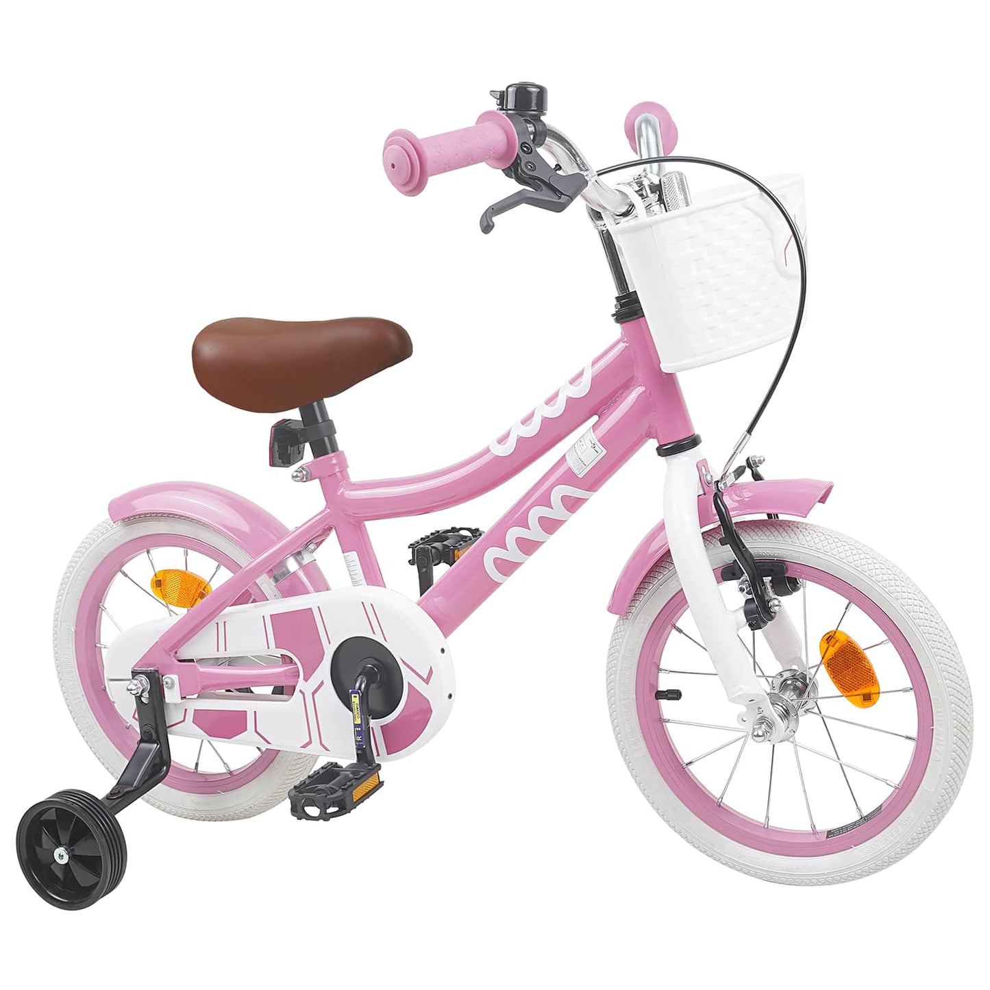 Børnecykel 12 tommer til 2-4 år gamle Lys pink