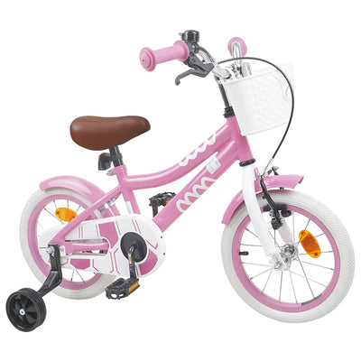 Børnecykel 14 tommer anbefalet til 3-5 år gammel Lys pink